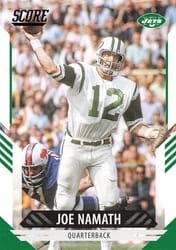 2021 Score Base Set Joe Namath #44 card