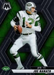 2025 Panini Mosaic Base Set Joe Namath #39 card