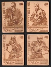 2024-25 Upper Deck Engrained Icons Carved in Time Joe Nieuwendyk #CT-JN card