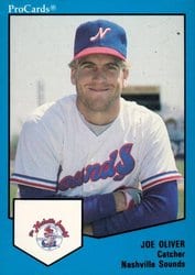 1989 ProCards FutureStars AAA Base Set Joe Oliver #1283 card