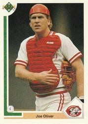 1991 Upper Deck Base Set Joe Oliver #279 card