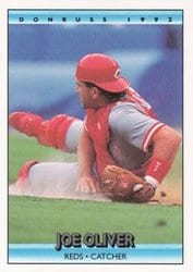 1992 Donruss Base Set Joe Oliver #261 card