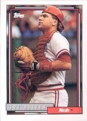 1992 Topps Base Set Joe Oliver #304 card