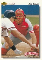 1992 Upper Deck Base Set Joe Oliver #101 card