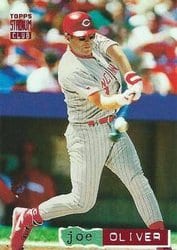 1994 Stadium Club Base Set Joe Oliver #7 card