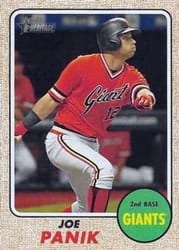 2017 Topps Heritage Base Set Joe Panik #238b card