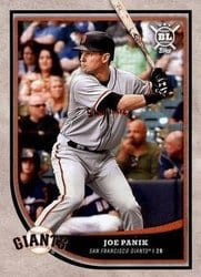 2018 Topps Big League Base Set Joe Panik #222 card