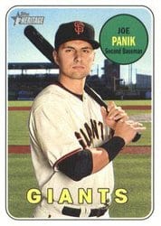 2018 Topps Heritage Base Set Joe Panik #254 card