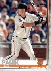 2019 Topps Base Set Joe Panik #288 card