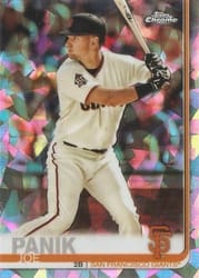 2019 Topps Chrome Sapphire Edition Base Set Joe Panik #288 card