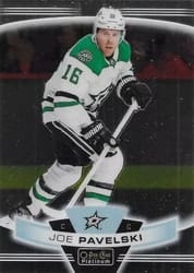 2019-20 O-Pee-Chee Platinum Base Set Joe Pavelski #149 card