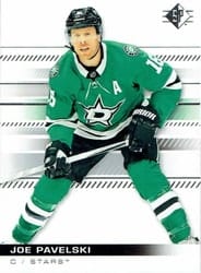 2019-20 SP Base Set Joe Pavelski #38 card