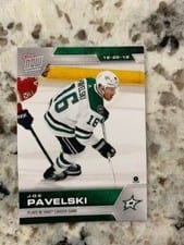 2019 Topps Now NHL Stickers Joe Pavelski #101 card