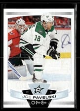 2019 Upper Deck O-Pee-Chee Update Joe Pavelski Gold #604 card