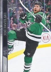 2020-21 Upper Deck Base Set Joe Pavelski #61 card