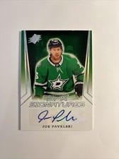 2021-22 SPx SPx Signatures Joe Pavelski #SPX-PA card