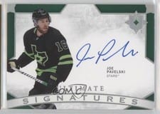 2021-22 Upper Deck Ultimate Collection Ultimate Signatures Joe Pavelski #US-JP card