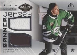 2022-23 SP Game Used 2022 NHL All-Star Game Jersey-Banner Relics Joe Pavelski #ASJB-JP card