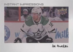 2022-23 Upper Deck Instant Impressions Joe Pavelski #PZ-6 card