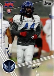 2020 Topps XFL Base Set Joe Powell #130 card