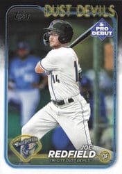 2024 Topps Pro Debut Base Set Joe Redfield #PD-5 card