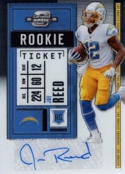 2020 Panini Contenders Optic Base Set Joe Reed #188 card