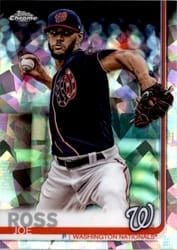 2019 Topps Chrome Sapphire Edition Base Set Joe Ross #489 card
