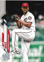 2020 Topps Base Set Joe Ross #647 card