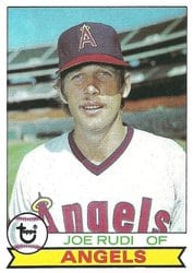 1979 Topps Base Set Joe Rudi #267 card