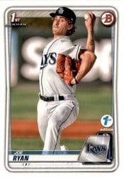 2020 Bowman 1st Edition Base Set Joe Ryan #BFE-117 card