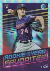 2022 Bowman ROY Favorites Joe Ryan #ROYF-13 card