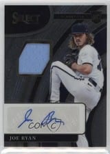 2022 Panini Select Rookie Jersey Autographs Joe Ryan #RJA-JR card