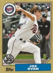2022 Topps 1987 Topps Baseball (Series 2) Joe Ryan #87TB-15 card