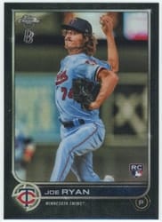 2022 Topps Chrome Ben Baller Edition Base Set Joe Ryan #48 card