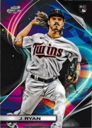 2022 Topps Cosmic Chrome Base Set Joe Ryan #199 card