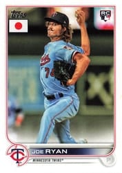 2022 Topps Japan Edition Base Set Joe Ryan #149 card