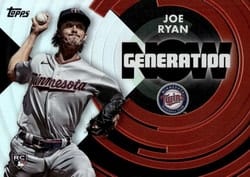 2022 Topps Update Generation Now Joe Ryan #GN-81 card