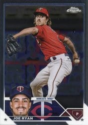 2023 Topps Chrome Base Set Joe Ryan #37 card