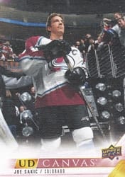 2022-23 Upper Deck UD Canvas Joe Sakic #C248 card