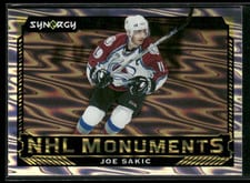 2024-25 Upper Deck Synergy Monuments Joe Sakic #M-13 card