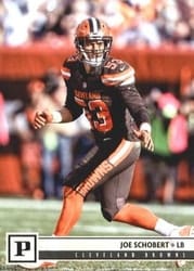 2018 Panini Base Set Joe Schobert #74 card