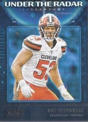 2020 Score Under the Radar Joe Schobert #UR-JS card