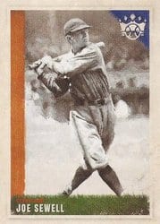 2022 Panini Diamond Kings Base Set Joe Sewell #7 card
