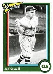 2023 Panini Chronicles Classics Joe Sewell #1 card
