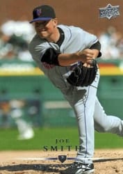 2008 Upper Deck Base Set Joe Smith #581 card