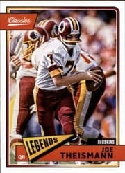 2018 Panini Classics Base Set Joe Theismann #188 card