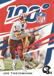 2019 Panini Chronicles Base Set Joe Theismann #96 card