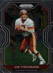 2020 Panini Prizm Base Set Joe Theismann #185 card