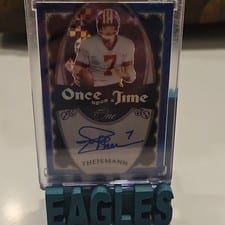 2023 Panini One Once Upon a Time Signatures Joe Theismann #332 card