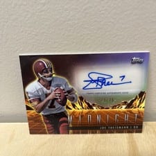 2024 Topps Midnight Horizon Signatures Joe Theismann #HZS-JT card